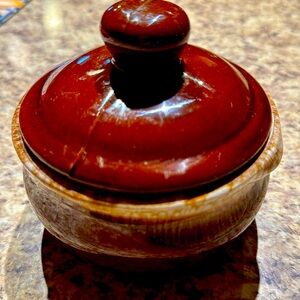 McCoy glaze drip jar